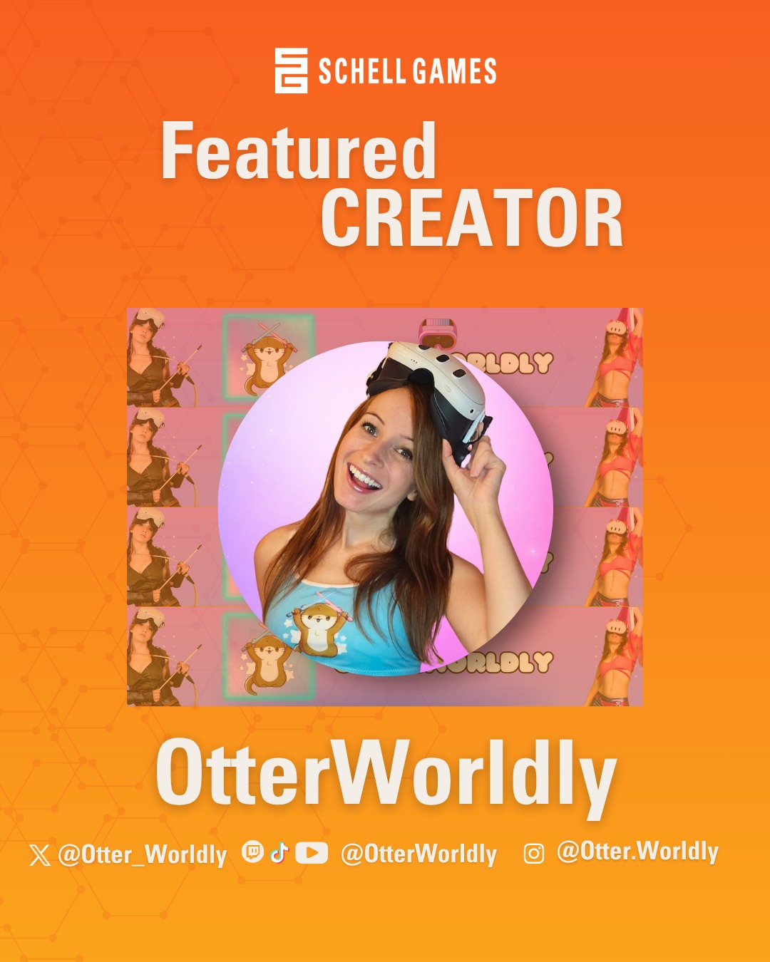Schell Games June Content Creator of the Month featuring OtterWorldly